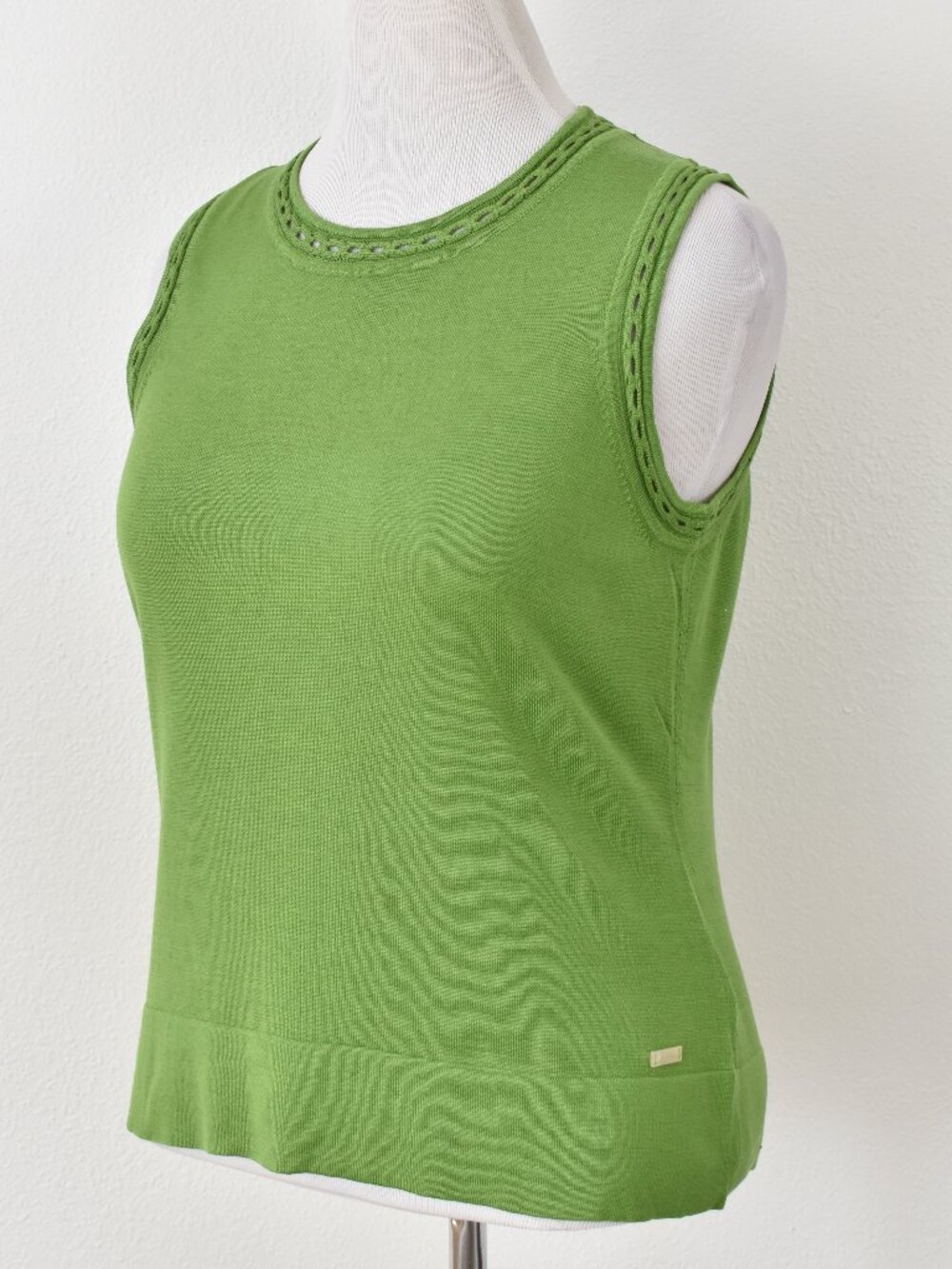 Brooks Brothers Silk Knit Tank Top NEW - L - Picture 5 of 9